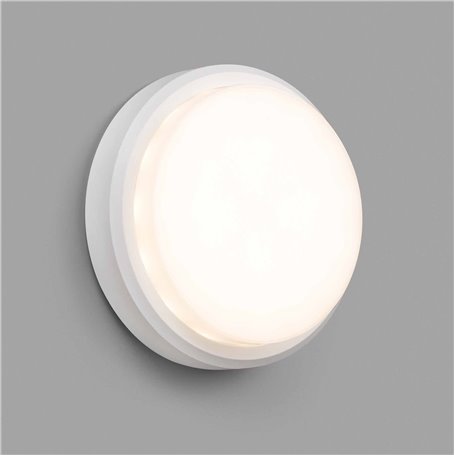 Aplique led superficie Faro Barcelona 70665 TOM Blanco Mate