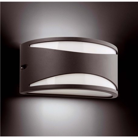 Aplique superficie Faro Barcelona 70697 BONN-2 Gris Oscuro