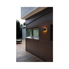 Aplique superficie Faro Barcelona 71517 FUTURE Gris Oscuro