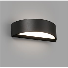 Aplique led superficie Faro Barcelona OVAL 71276 Gris Oscuro