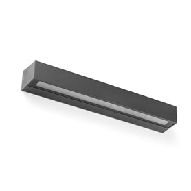 Aplique Led superficie Faro Barcelona 71907 DORO-28 Gris Oscuro