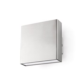 Aplique Led superficie Faro Barcelona 70405 KAULA-1 Satinado Inoxidable