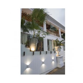 Aplique Led superficie Faro Barcelona 70813 LING Blanco Mate