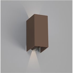 Aplique Led superficie Faro Barcelona 70268 BLIND Marron Oxido