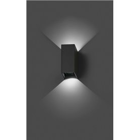 Aplique Led superficie Faro Barcelona 70634 BLIND Gris Oscuro