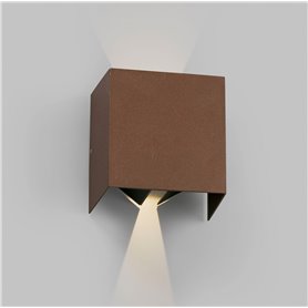 Aplique superficie Faro Barcelona OLAN LED 70270 Marron oxido