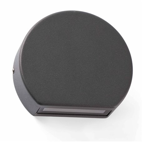Aplique Led superficie Faro Barcelona 70825 PILL Gris Oscuro