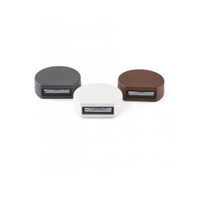 Aplique Led superficie Faro Barcelona 70825 PILL Gris Oscuro
