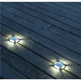 Empotrable Led exterior FARO Barcelona 70564 KEENAN 4 Niquel