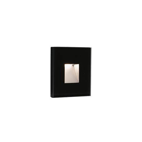 Bañador Led pared exterior FARO Barcelona 70273N DART SQ Negro 3K