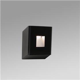 Bañador Led pared exterior FARO Barcelona 70273N DART SQ Negro 3K