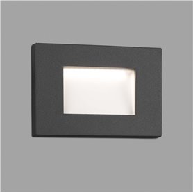 Bañador Led pared exterior FARO Barcelona 70162 SPARK Gris oscuro