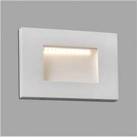 Bañador Led pared exterior FARO Barcelona 70163 SPARK Blanco mate