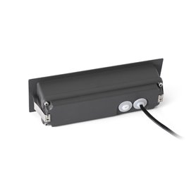 Bañador Led pared exterior FARO Barcelona 70638 NAT Gris oscuro