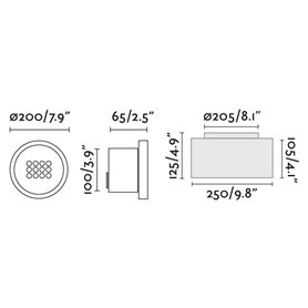 Empotrable Led exterior FARO Barcelona 71716 TRAS 12L Negro 13º