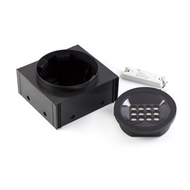 Empotrable Led exterior FARO Barcelona 71716 TRAS 12L Negro 13º