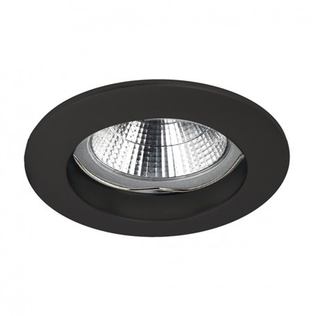 Empotrable redondo fijo Indeluz Nix Round 780A-G42X1B-02 Negro