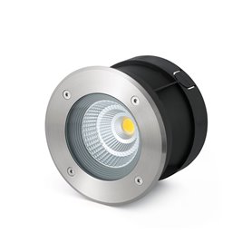 Empotrable Led exterior FARO Barcelona 70593N SURIA 180 Inox 60º