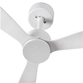 Ventilador de techo FARO Barcelona 33760 AMELIA Blanco/Blanco con motor DC