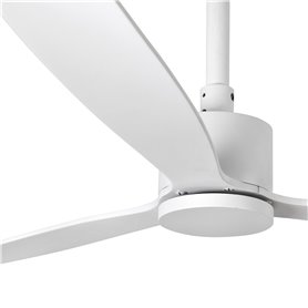 Ventilador de techo FARO Barcelona 33760 AMELIA Blanco/Blanco con motor DC