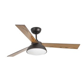 Ventilador de techo Faro Barcelona 33523 RODAS LED  Marron oscuro