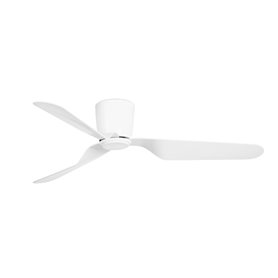 Ventilador de techo Faro Barcelona 33471N PEMBA blanco con motor DC
