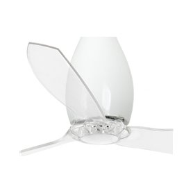 Ventilador de techo Faro Barcelona 32000 ETERFAN blanco brillo/transparente