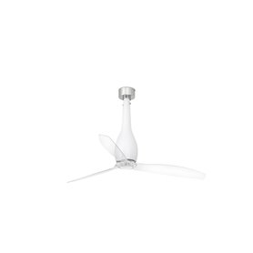 Ventilador de techo FARO 32001 ETERFAN blanco mate/transparente