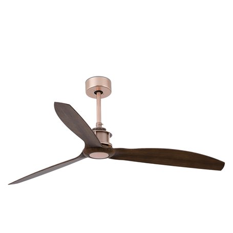 Ventilador de techo FARO 33399 JUSTFAN Cobre/nogal