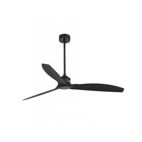 Ventilador de techo FARO 32100 JUSTFAN M negro mate
