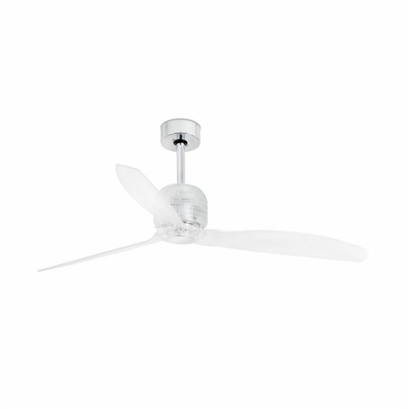 Ventilador de techo FARO 33394D DECOFAN cromo/transparente