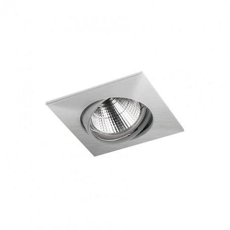 Empotrable cuadrado Basculante Indeluz Nix Square 780F-G42X1B-45 Cromo Mate