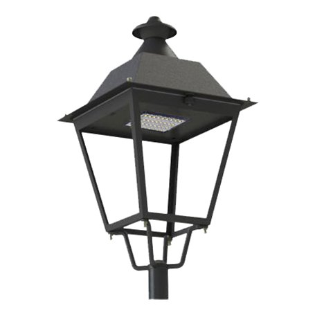 Luminaria Vial Led 40W Roblan COMET40FB 4.000ºK Negro