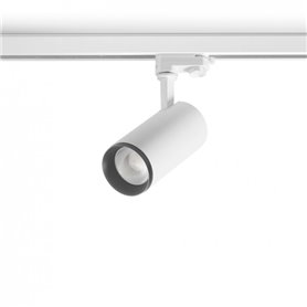 Proyector para carril 24º Indeluz 997A-L3925B20-01 Amy 25w 830 Blanco
