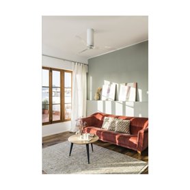 Ventilador de techo FARO 32034 TUBE FAN blanco mate/transparente