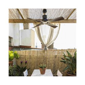 Ventilador de techo Faro Barcelona 33481-7 WINCHE Led negro