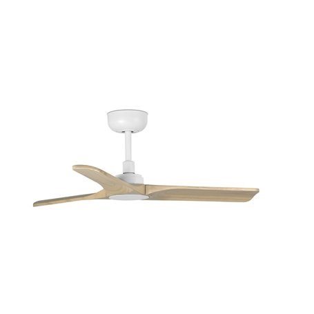 Ventilador de techo FARO Barcelona 33805 HEYWOOD Blanco/Arce 
