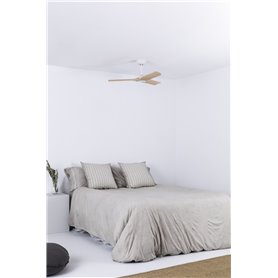 Ventilador de techo FARO Barcelona 33805 HEYWOOD Blanco/Arce 