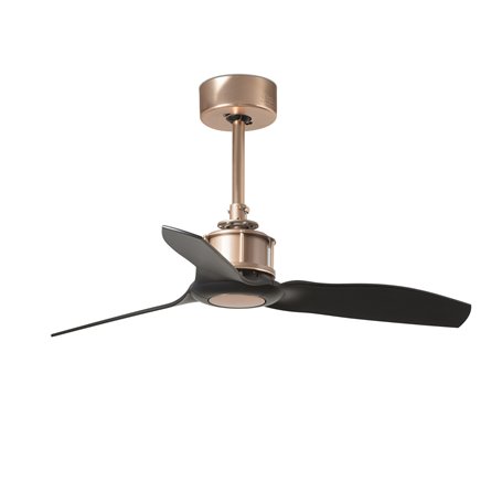 Ventilador de techo FARO Barcelona 33427 JUSTFAN Cobre/negro