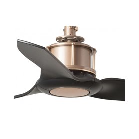 Ventilador de techo FARO Barcelona 33427 JUSTFAN Cobre/negro
