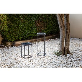 Lampara portatil JardinFaro Barcelona KASP LED H30 71912 Negro mate