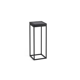 Lampara portatil Jardin Faro Barcelona KASP LED H50 71913 Negro mate