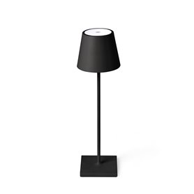 Lampara led portatil Exterior Faro Barcelona TOC 70776 negro