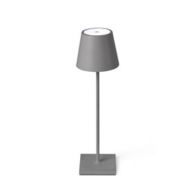 Lampara led portatil Exterior Faro Barcelona TOC 70777 gris