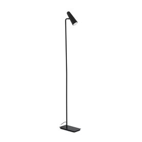 Lampara pie de salon Faro Barcelona LAO LED 29049 Negro