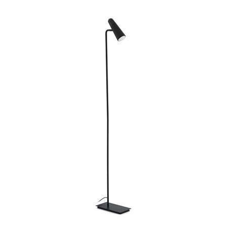 Lampara pie de salon Faro Barcelona LAO LED 29049 Negro