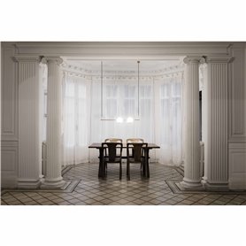 Lampara colgante Faro Barcelona LE VITA 29696 Negro mate
