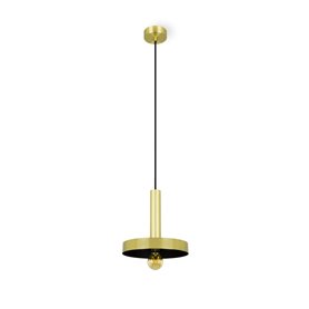 Lampara colgante Faro Barcelona WIZZ 20161 Oro/negro