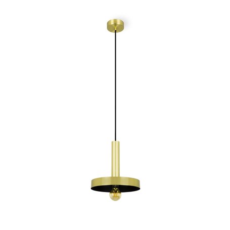 Lampara colgante Faro Barcelona WIZZ 20161 Oro/negro
