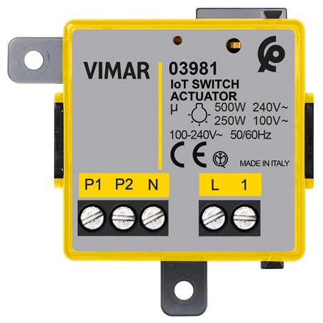 Rele conectado para iluminacion Vimar 03981 